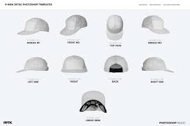 Download 5 Panel Cap Photoshop Templates Digital Design Trends Photoshop Template Photoshop