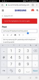 Install your replacement keyboard of choice. Solved Samsung S9 Keyboard Working Weird Samsung Community