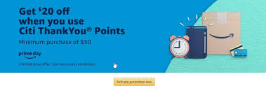 Nothing in the order list, archived order list or digital order list. Amazon 20 Off 50 With 1 Citi Thankyou Point