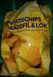 Vegan Sour Cream And Onion Flavored Chips At Ikea Vegan Sour Cream Sour Cream And Onion Sour Cream
