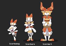 What are the best moves for scorbunny, raboot, and cinderace? Scorbunny Evolution By Raven Daniela On Deviantart