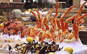 There are oysters, mud crabs, scallops, lobsters (sometimes baby ones) and sashimi. Lemon Garden Shangri La Hotel Kuala Lumpur