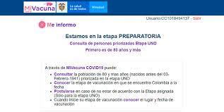 El proceso contará con varias etapas, dando prioridad a los adultos mayores. Mi Vacuna Inicia Operacion Ambito Juridico