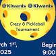 West Des Moines Kiwanis 2nd Annual Crazy 8 Pickleball Tournament