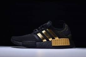 Adidas Nmd R1 Black And Gold 2018 Versace X Adidas Nmd R1 Black Gold Ba7250 Mens Sneakers Adidas Shoes Nmd Black And Gold Shoes Adidas Nmd