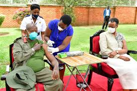 Museveni was involved in rebellions that toppled ugandan leaders. President Museveni And First Lady Janet Took Covid 19 Vaccinations Quest Daily News
