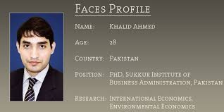 Maybe you would like to learn more about one of these? Faces Young Scientist Profile Khalid Ahmed Lindau Nobel Laureate Meetings