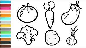 Sebelum pergi lebih jauh, ingin kami beritahu bahawa semua imej ini bukan hak milik. How To Draw Vegetables For Kids Menggambar Sayur Sayuran Youtube
