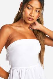 Mono corto falda pantalón holgado palabra de honor