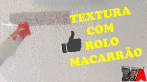 Receitinha macarrão colorido para deixar a mesa super alto. Aprenda A Fazer Textura Rolada Com Rolo Macarrao Youtube