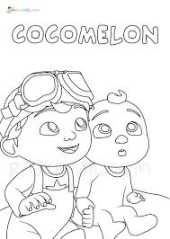 Cocomelon is a series of animated videos of traditional nursery rhymes and children's songs. Cocomelon Coloring Pages 20 New Coloring Pages Free Printable