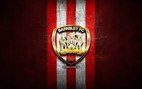 The badge shows a coal miner and a glass blower, reflecting the importance of these industries in the local area in their history. Barnsley Fc Golden Logo Efl Championship Red Metal Background Football Fc Barnsley Hd Wallpaper Peakpx