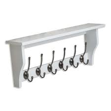 Calderwood Wall Mounted Coat Rack Wall Mounted Coat Rack Coat Hooks Wall Mounted Coat Hook Shelf