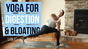 Yoga Class To Improve Digestion And Reduce Bloating With Kassandra Reinhardt Youtube