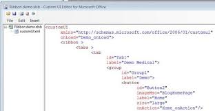 Office Excel Ribbon Editors