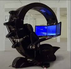 Gamers Dream Gaming Station O O Computer Setup Computer Station Cool Stuff