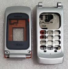 Корпус для Nokia 3555 Silver-red ...