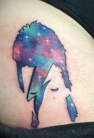 Look at this incredible tattoo of my stardust piece! Ziggy Stardust Tattoo Tattoo
