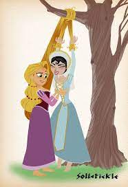 Commission: Rapunzel tickles Cassandra by solletickle on DeviantArt |  Rapunzel, Disney tangled, Cassandra tangled