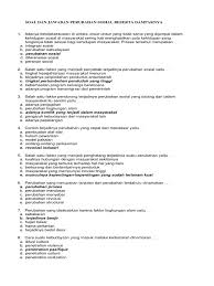 Soal dan jawaban tentang revolusi industri. Contoh Soal Tentang Kesenjangan Sosial Beserta Jawabannya