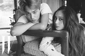 Through this article, channel korea has introduced you the same good vibes from exo's kai and f(x)'s krystal, during their separate photoshoot . Kaistal Krystal Kai And Taemin For W Korea Since Facebook