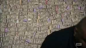 Most striking to me was that the tarp the big pile of money was on, was red and in a mirror image, the blanket that baby holly gets laid on in the playpen was red. Pin On Seo