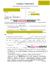 When you are seeking a restraining order in georgia alleging domestic abuse or stalking, it is not necessary to give the other person notice. Exclusive T I Tiny Sabrina Peterson Woman Accusing Couple Of Drug Kidnapping Faced 6 Restraining Orders Was Accused Of Stalking Multiple People Court Documents Thejasminebrand