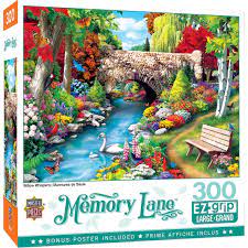 Find a list of websites that offer free jigsaw puzzles or all levels of difficulty you can either download or complete online. Amazon Com Masterpieces Memory Lane 300 Puzzles Collection Willow Whispers 300 Piece Jigsaw Puzzle Everything Else