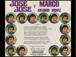 Tiempo Jose Jose Y Marco Antonio Muniz Youtube