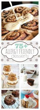 Your guests won't even taste the difference. 45 Allergy Friendly Dessert Recipes Allergy Friendly Desserts Dairy Free Dessert Gluten Free Sweets