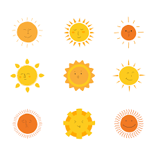 Sun , the sun sunscreen light sphere, sun transparent background png clipart. Sun Clipart Set Vector Collection 358816 Vector Art At Vecteezy