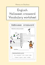 Christmas Crossword Englischunterricht Worter Schulhaus