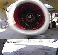 Is it dangerous to blow into an aircraft's jet intake?
