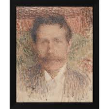 Amazon.com: Ernest Laurent 20x24 Black Modern Framed Art Print Titled: Paul  Jamot (1906) : Electronics