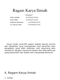 Maybe you would like to learn more about one of these? Contoh Laporan Karya Ilmiah Pdf Nusagates