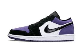 Air Jordan 1 Low Court Purple Release Date 553558 125 Hypebeast