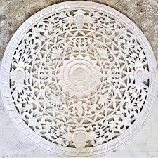 The white canvas has a medium sized imprintdent from shipping but not overly noticeable so i decided to keep. Bali Wall Art Decor Page 5 Of 9 Tropical Scene Balinese Hangings Mandala Carvings