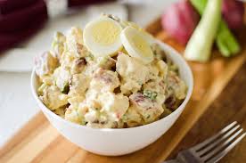 Roasted Garlic Red Skin Potato Salad