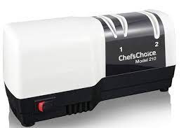 Amazon.com: Chef's Choice 210 Hybrid Diamond Hone Knife Combines Electric &  Manual Sharpening for Straight & Serrated Knives, 2-Stage, White: Home &  Kitchen