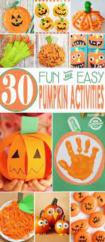 30 Easy Pumpkin Activities Fall Crafts For Kids Fall Preschool Activities Autumn Activities