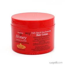 Honey Infusion With Olive Oil Shea Butter Daily Sun Heat Protection Hair Cream This Is An Amazon Affiliate Link Click Heat Protectant Hair Hair Cream Creme