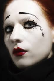 Pantomime Schminken Kreative Ideen In Bildern Fur Tolles Make Up Zu Halloween Und Karneval Pierrot Clown Fasching Schminken Einfach Clown Schminke