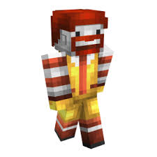 Mcdonald`s clown mascot stands to greet the public with a thai homage. Ronald Mcdonald Minecraft Skins Namemc