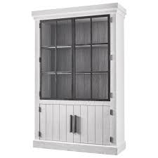 Universal Modern Farmhouse Farmhouse Huntley Display Cabinet With Display Lighting Belfort Furniture China Cabinets