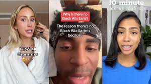 Why isn't there a 'Black Alix Earle'? TikTok creator sparks discussion  about double standards.