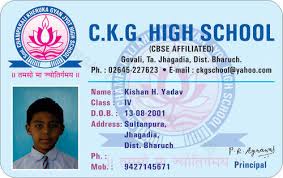 A student's id card makes it possible for these institutions to secure their entrance, or their access to specific rooms or buildings. Pvc Rectangular Student Id Cards Basic Visual Id Technologies Id 4342810091