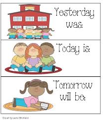 Calendar Cards For Yesterday Today And Tomorrow Classroom Freebies Classroom Freebies Classroom Calendar Kindergarten Calendar