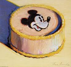 Erleben sie unsere hochwertige mickey mouse party dekoration mickey maus kuchen für groß & klein. Gelb Micky Maus Kuchen Von Wayne Thiebaud Artsdot Com