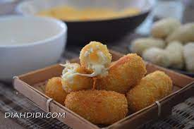 Kroket Kentang Isi Keju Mozarella Makanan Dan Minuman Resep Masakan Resep