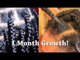 It's amazing because you'll be able to rock that pattern in the front and everyone will see it. The Original Update 2014 One Month New Growth No Knots Healthy Box Braids Youtube